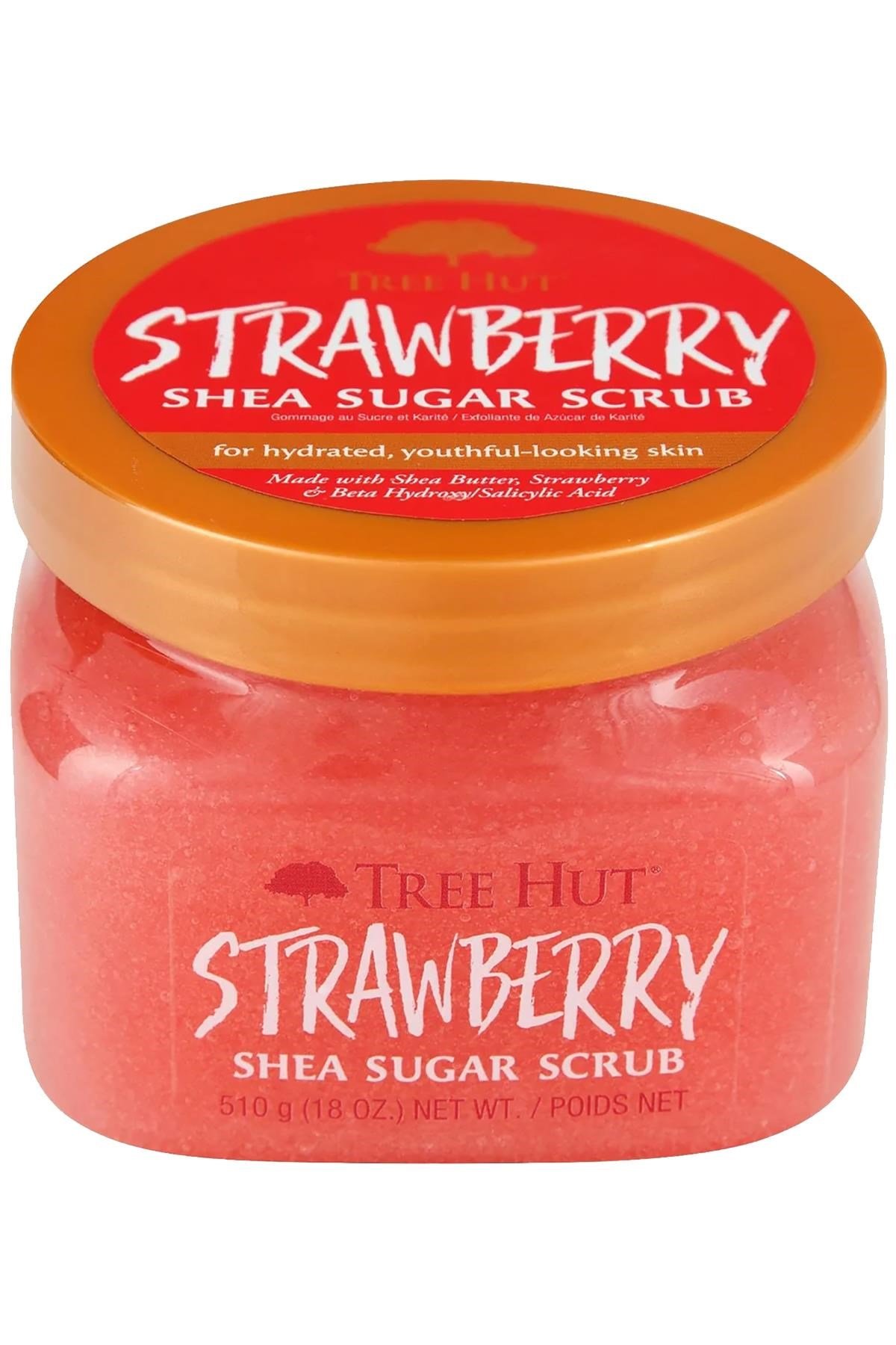 Tree Hut Strawberry Shea Sugar Scrub Vücut Peelingi 510GR