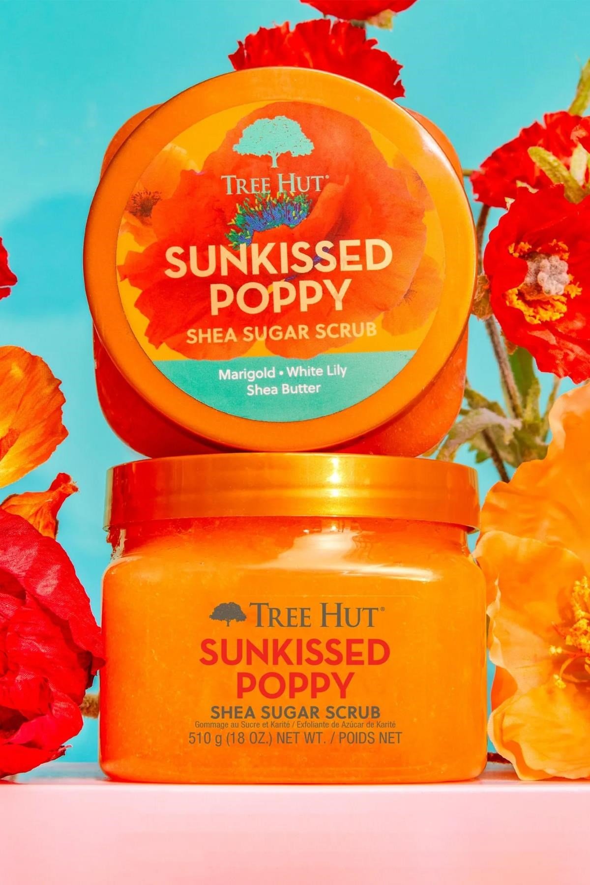 Tree Hut Sunkissed Poppy Shea Sugar Scrub Vücut Peelingi 510GR