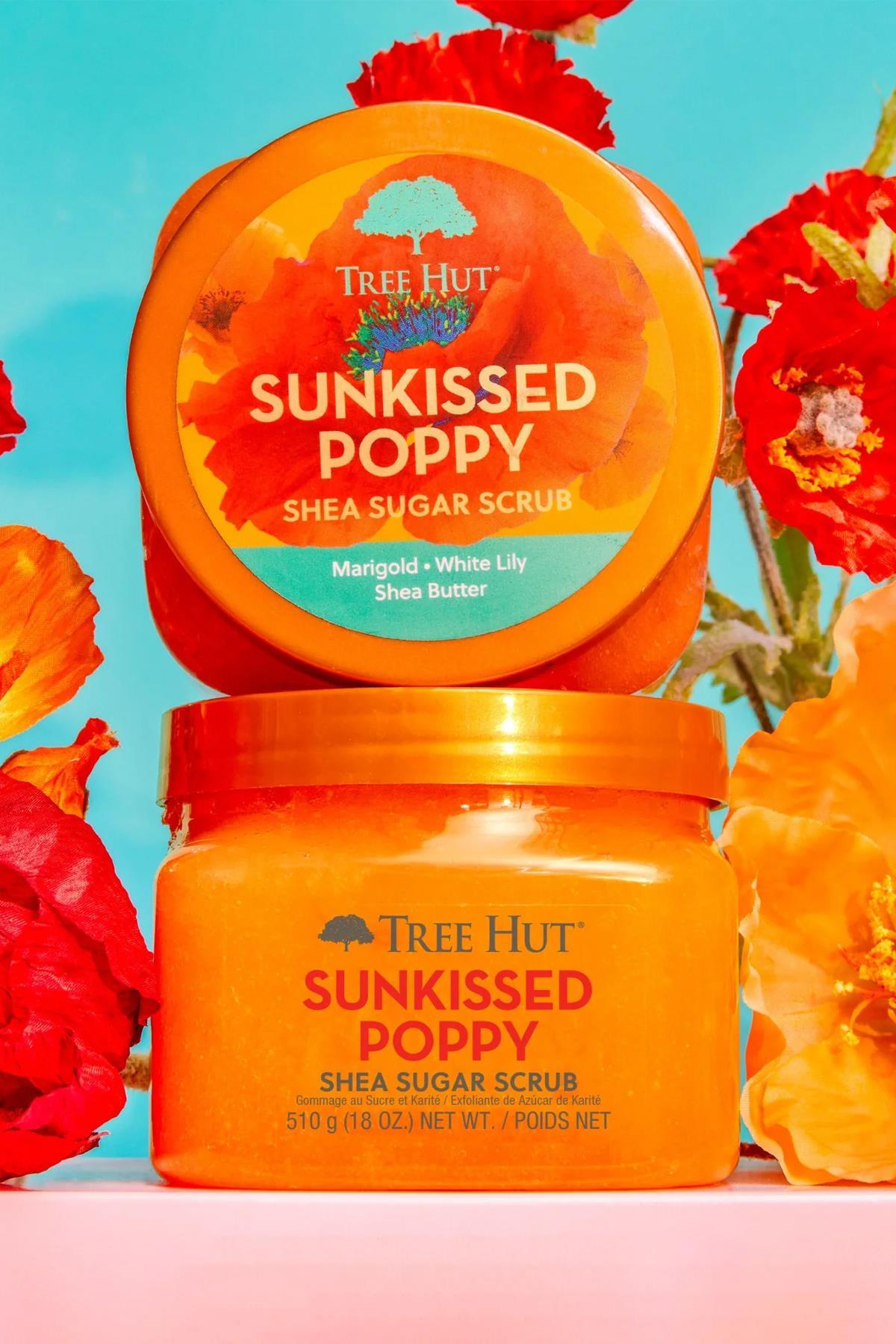 Tree Hut Sunkissed Poppy Shea Sugar Scrub Vücut Peelingi 510GR