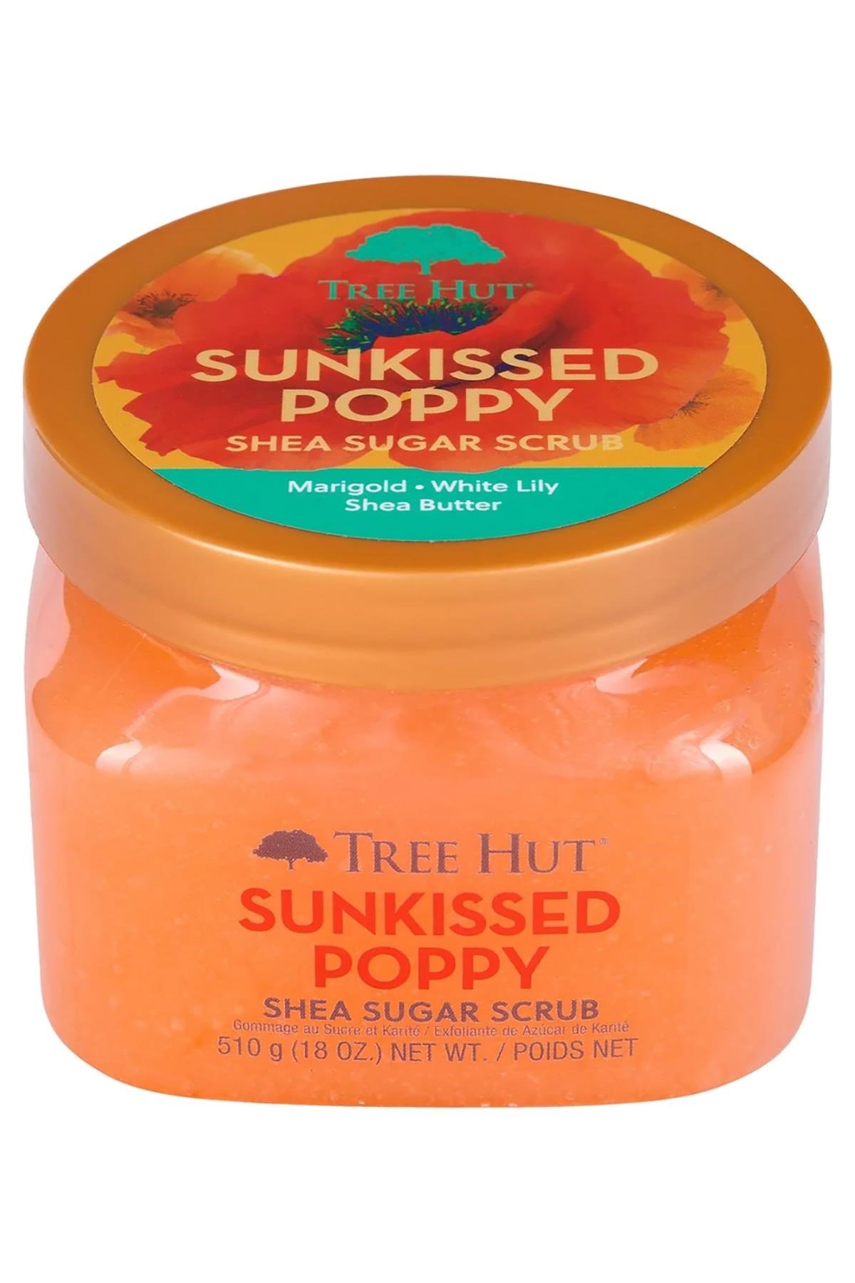 Tree Hut Sunkissed Poppy Shea Sugar Scrub Vücut Peelingi 510GR