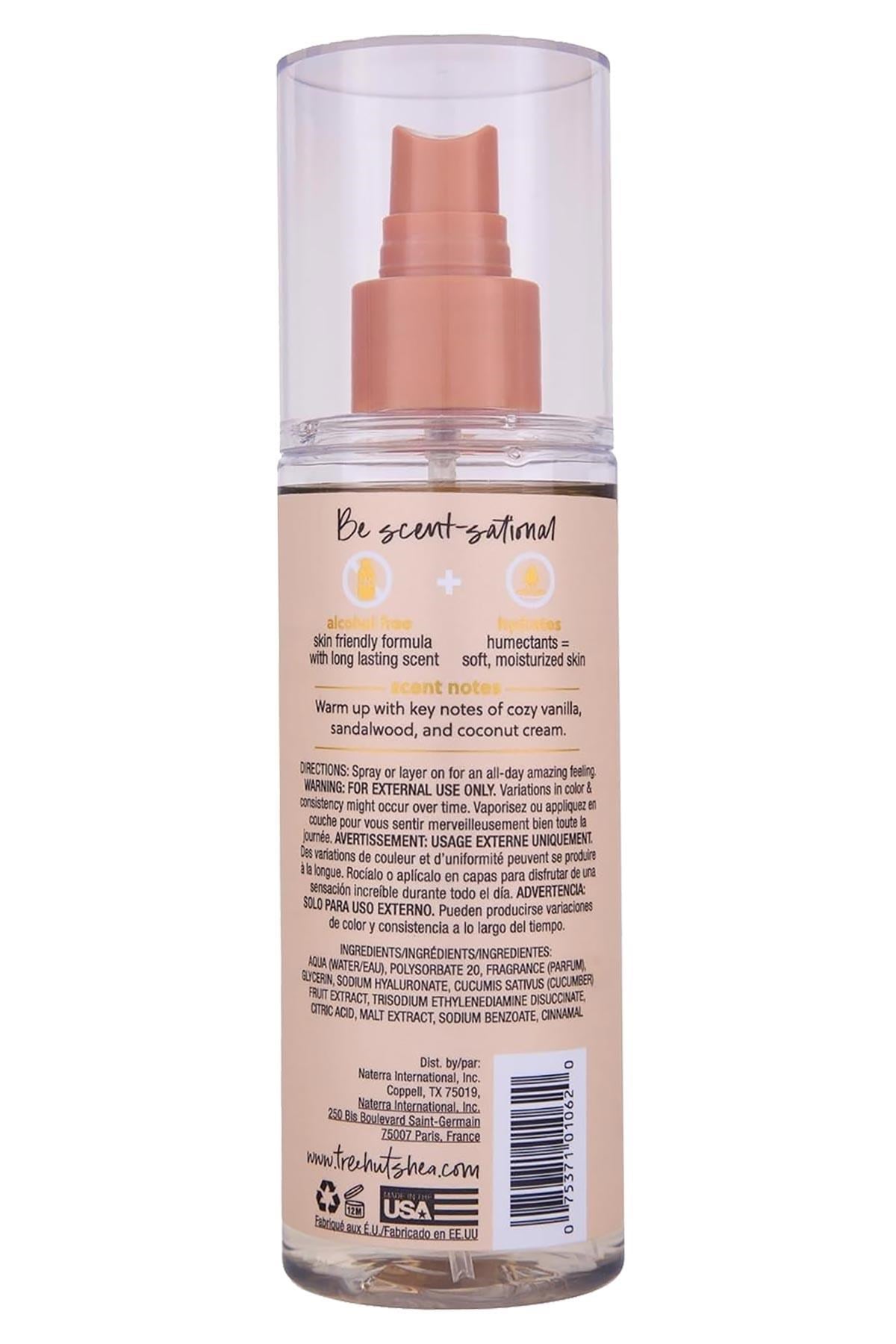 Tree Hut Vanilla Vücut Spreyi 177ML