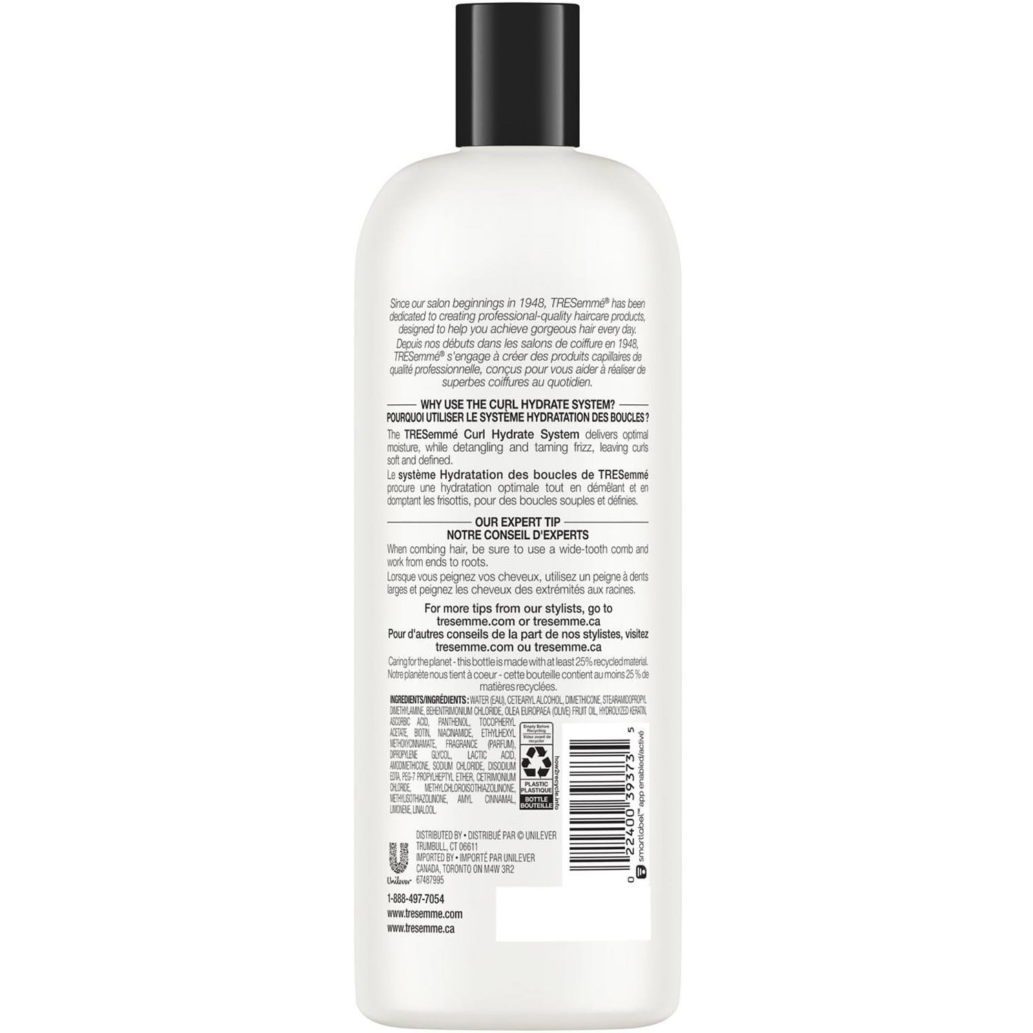 TRESemme Curl Hydrate Kıvırcık Saçlar İçin Nemlendirici Saç Kremi 828ML