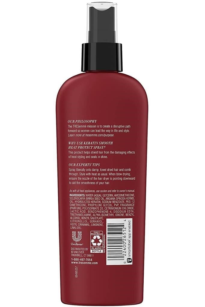 TRESemme Keratin Smooth Isı Hasarından Koruyucu Durulanmayan Saç Spreyi 236ML