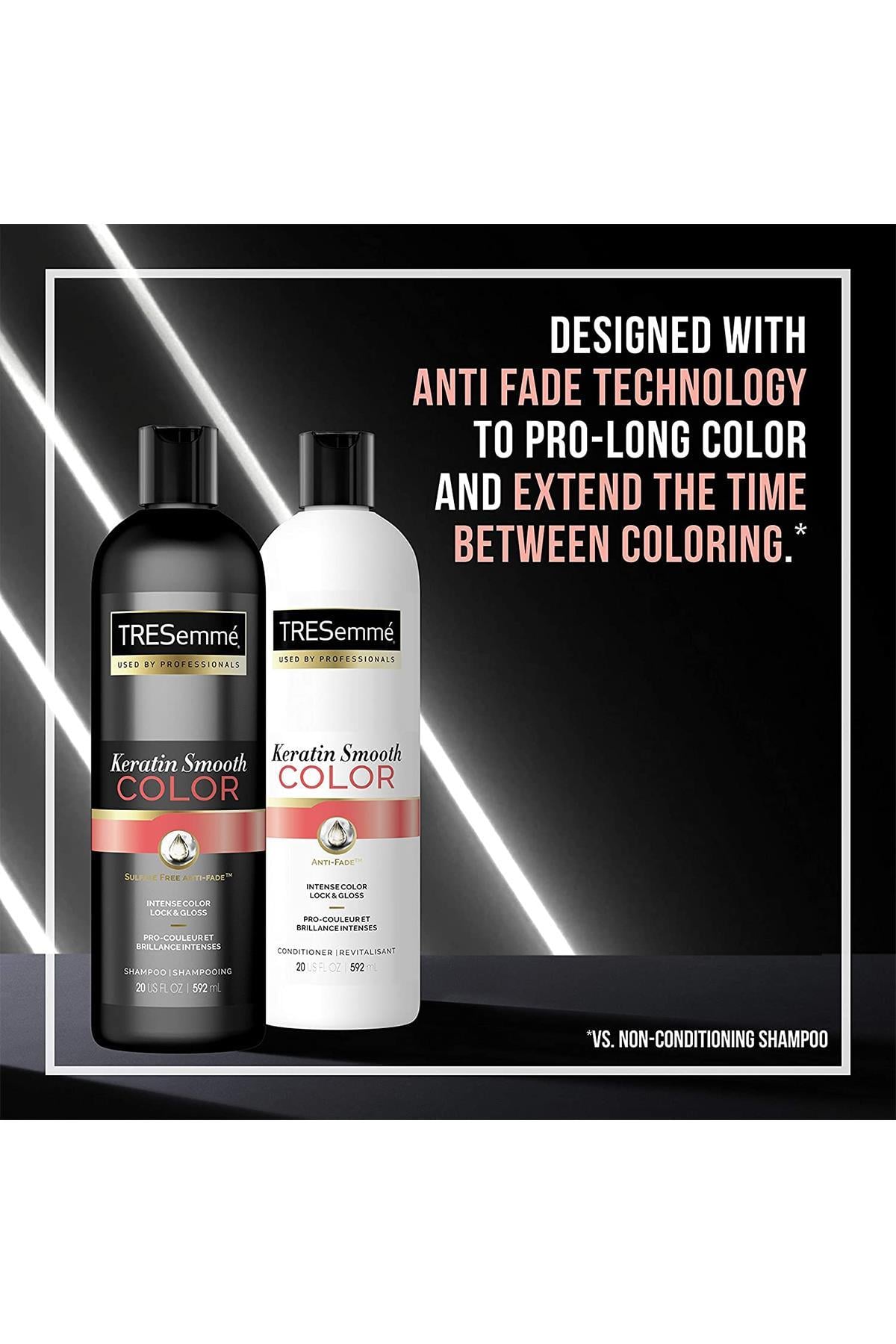 TRESemme P/C Keratin Smooth Boyalı Saçlara Saç Kremi 592ML