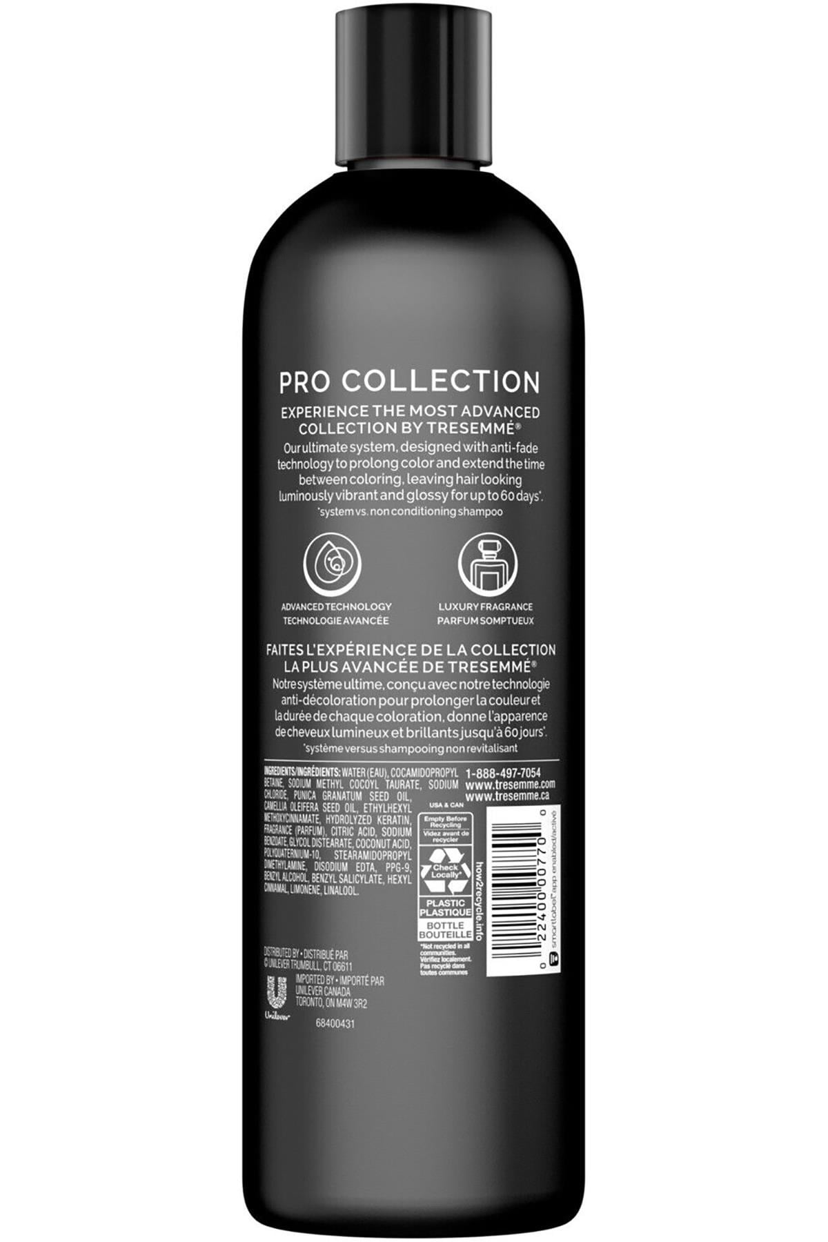 TRESemme P/C Keratin Smooth Boyalı Saçlara Sülfatsız Şampuan 592ML