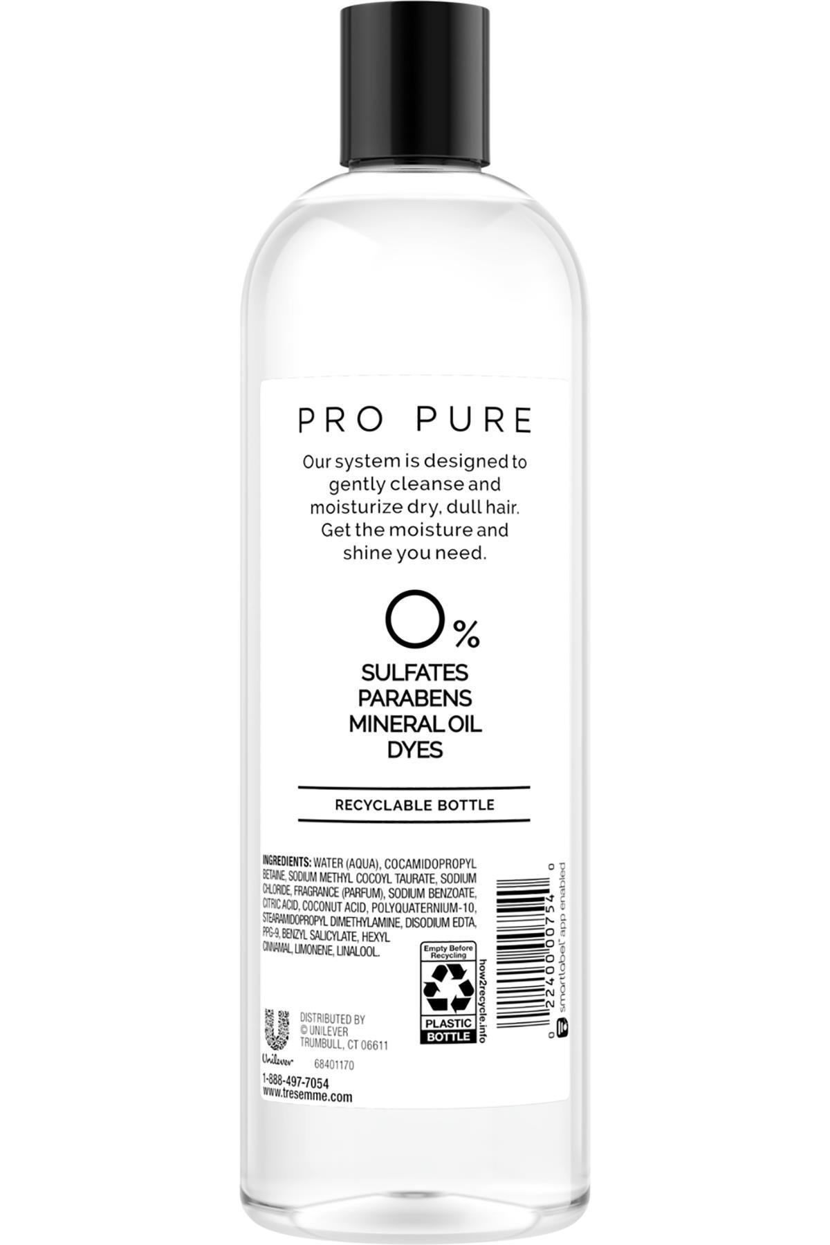 TRESemme Pro Pure Kuru Saçlar İçin Nemlendirici Sülfatsız Şampuan 473ML