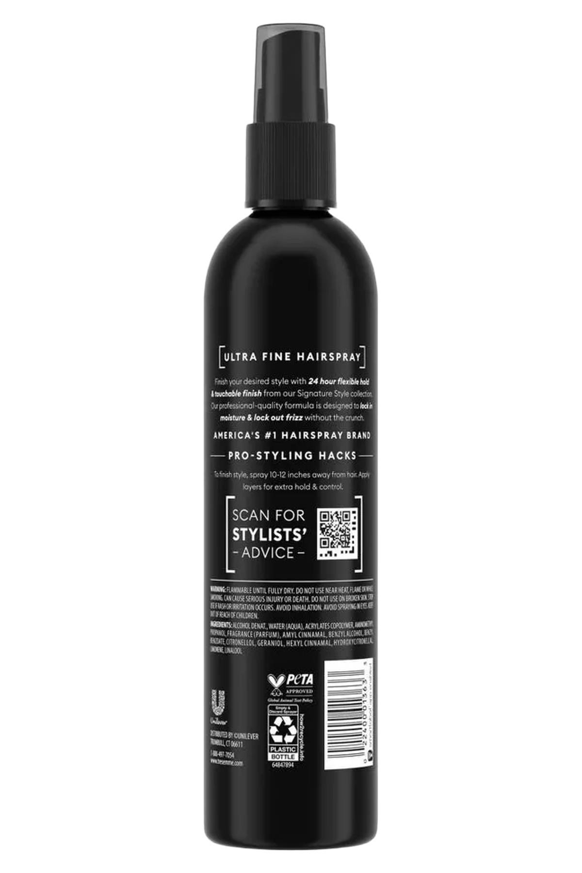 TRESemme Ultra Fine Hold Esnek Tutuşlu Saç Spreyi 295ML