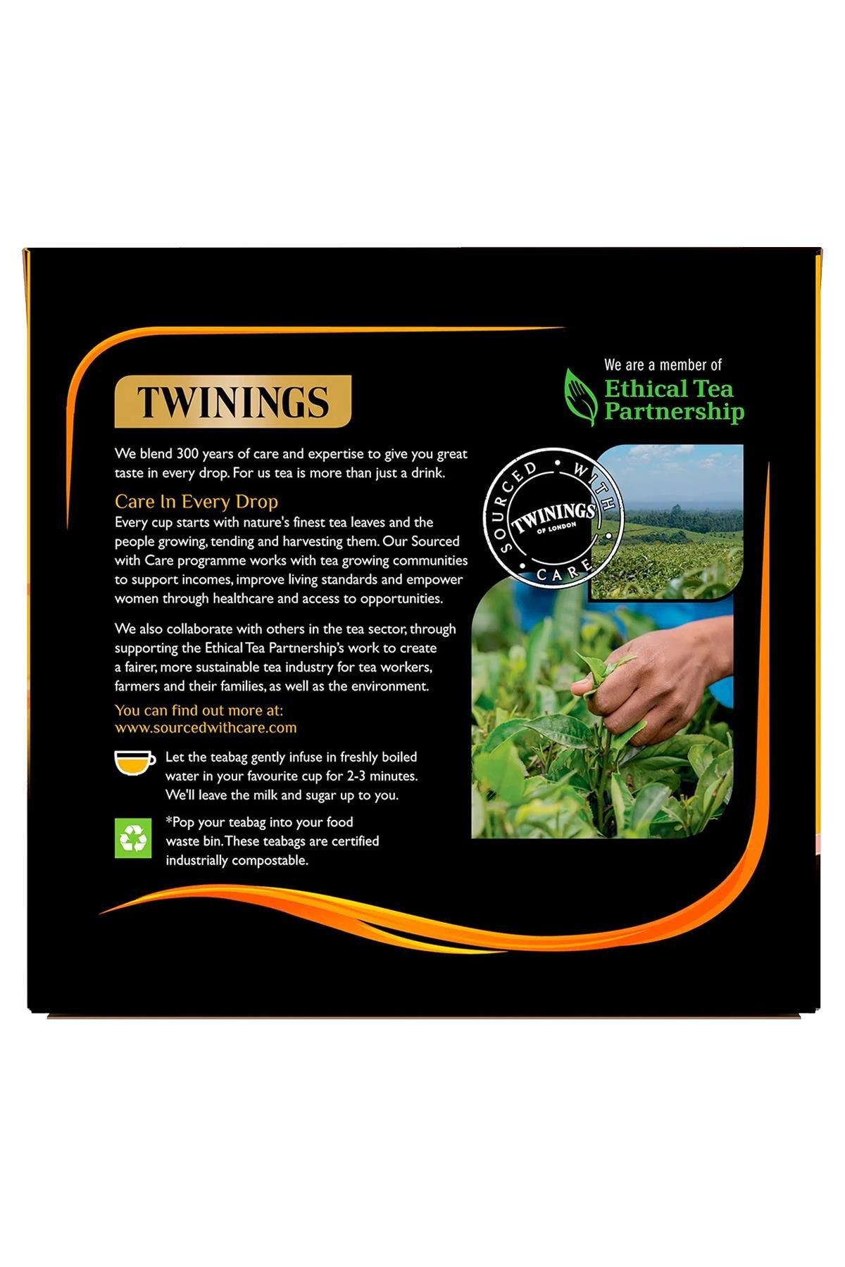 Twinings English Breakfast Klasik Bardak Poşet Siyah Çay 80 Adet