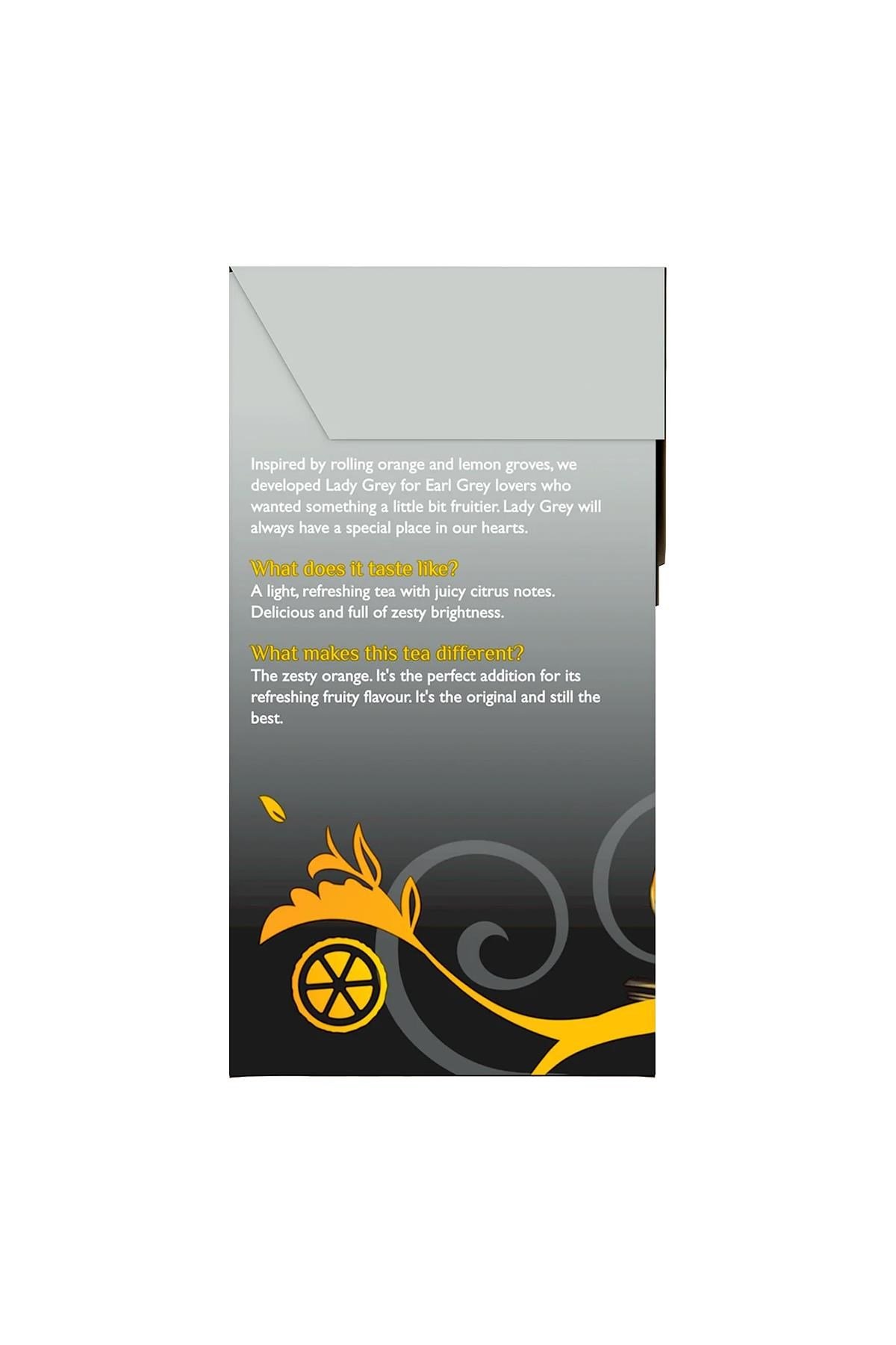 Twinings Lady Grey Narenciye Aromalı Bardak Poşet Siyah Çay 80 Adet