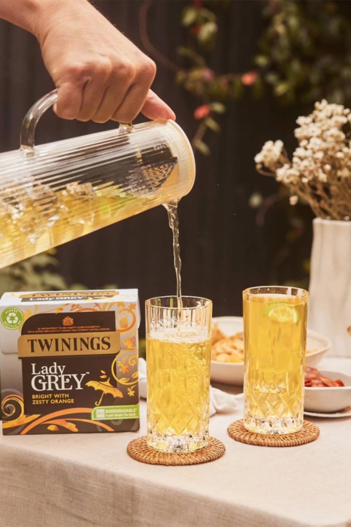 Twinings Lady Grey Narenciye Aromalı Bardak Poşet Siyah Çay 80 Adet