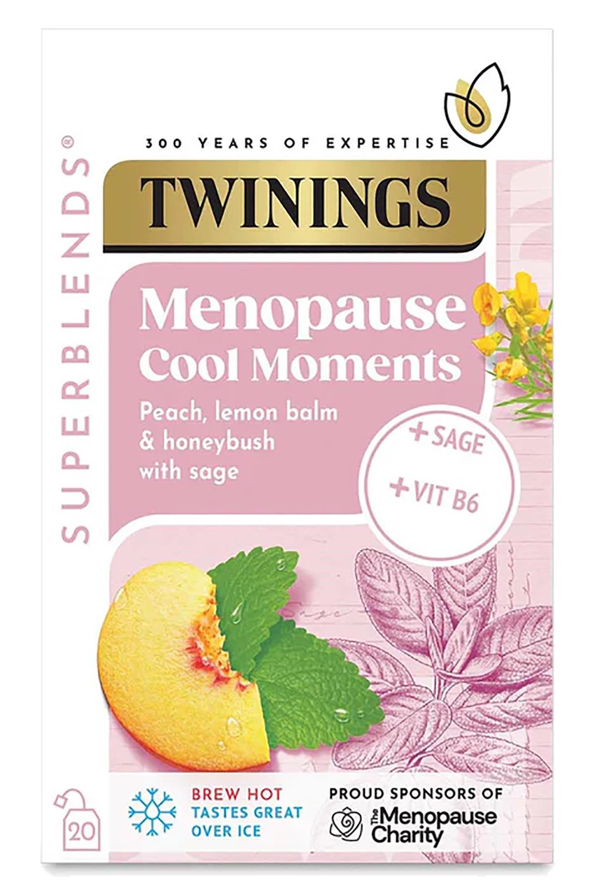 Twinings Menopause Cool Moments Bitki Çayı Bardak Poşet Çay 20 Adet