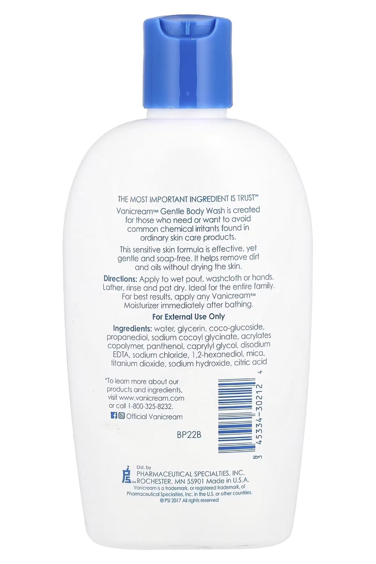 Vanicream Hassas Ciltler İçin Nazik Duş Jeli 355ML