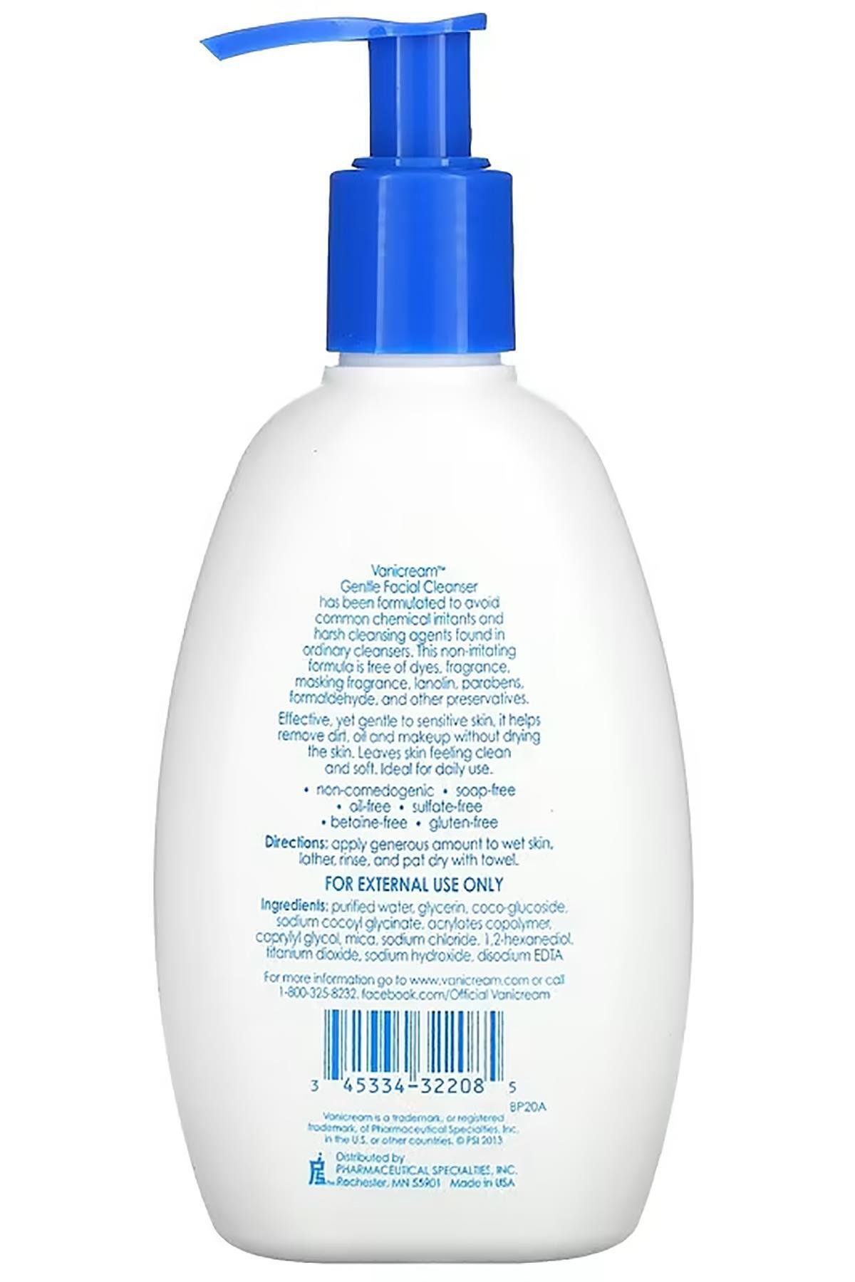 Vanicream Nazik Yüz Temizleyici 237ML