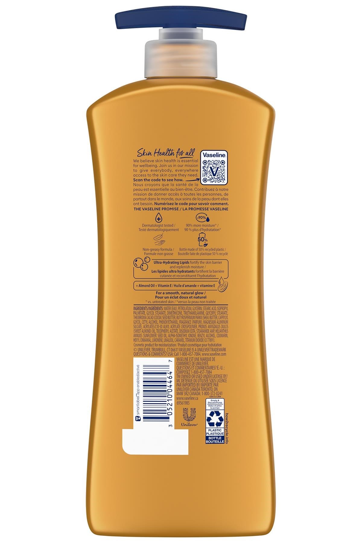 Vaseline Almond Smooth Vücut Losyonu 600ML