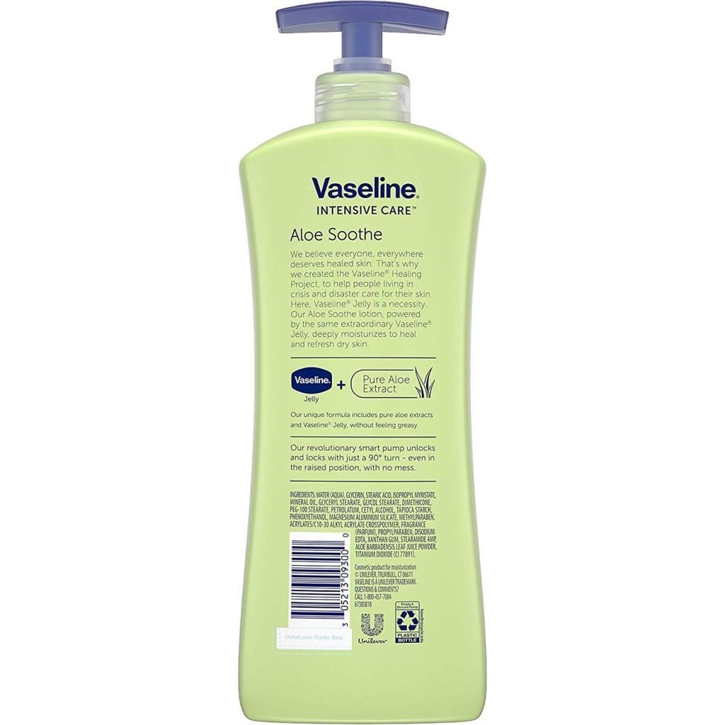Vaseline Aloe Soothe Nemlendirici Vücut Losyonu 600ML