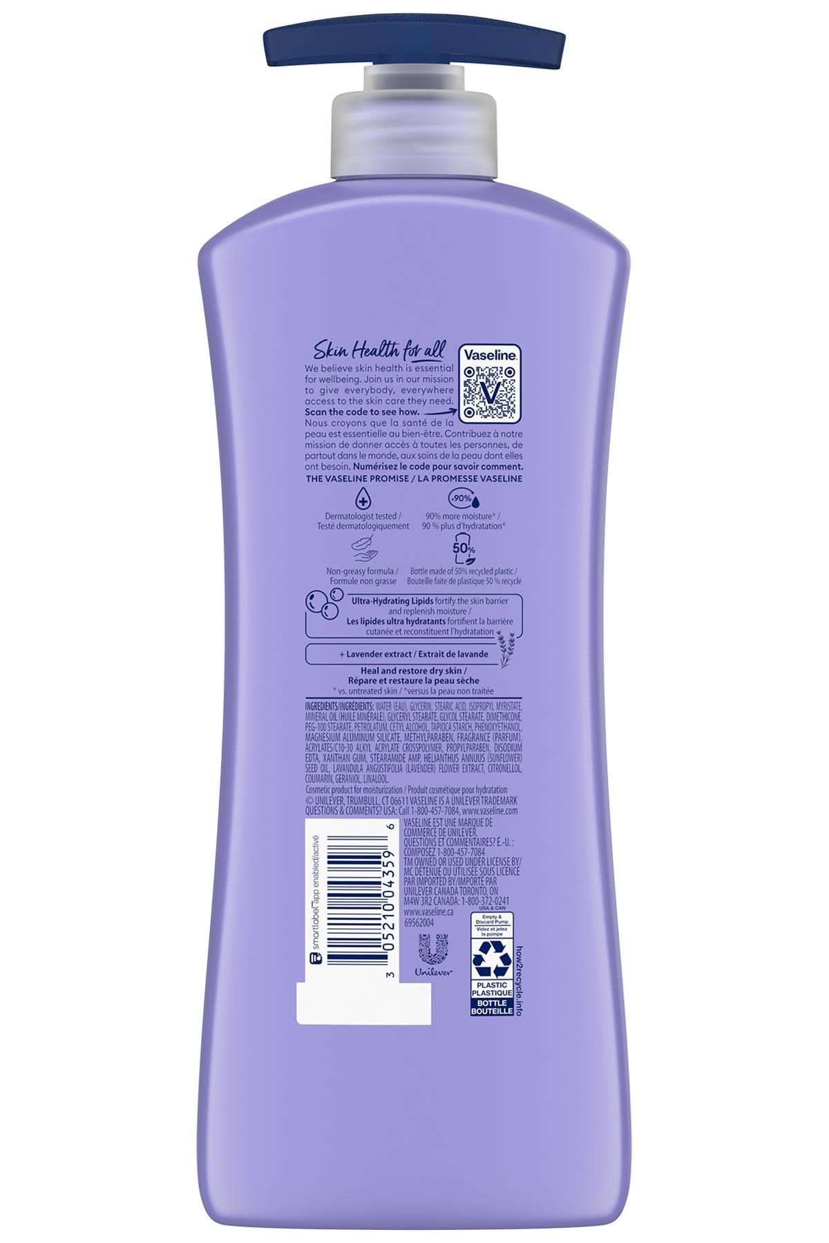 Vaseline Calm Healing Vücut Losyonu 600ML
