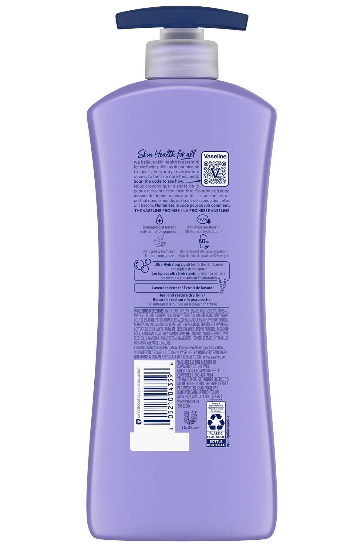 Vaseline Calm Healing Vücut Losyonu 600ML