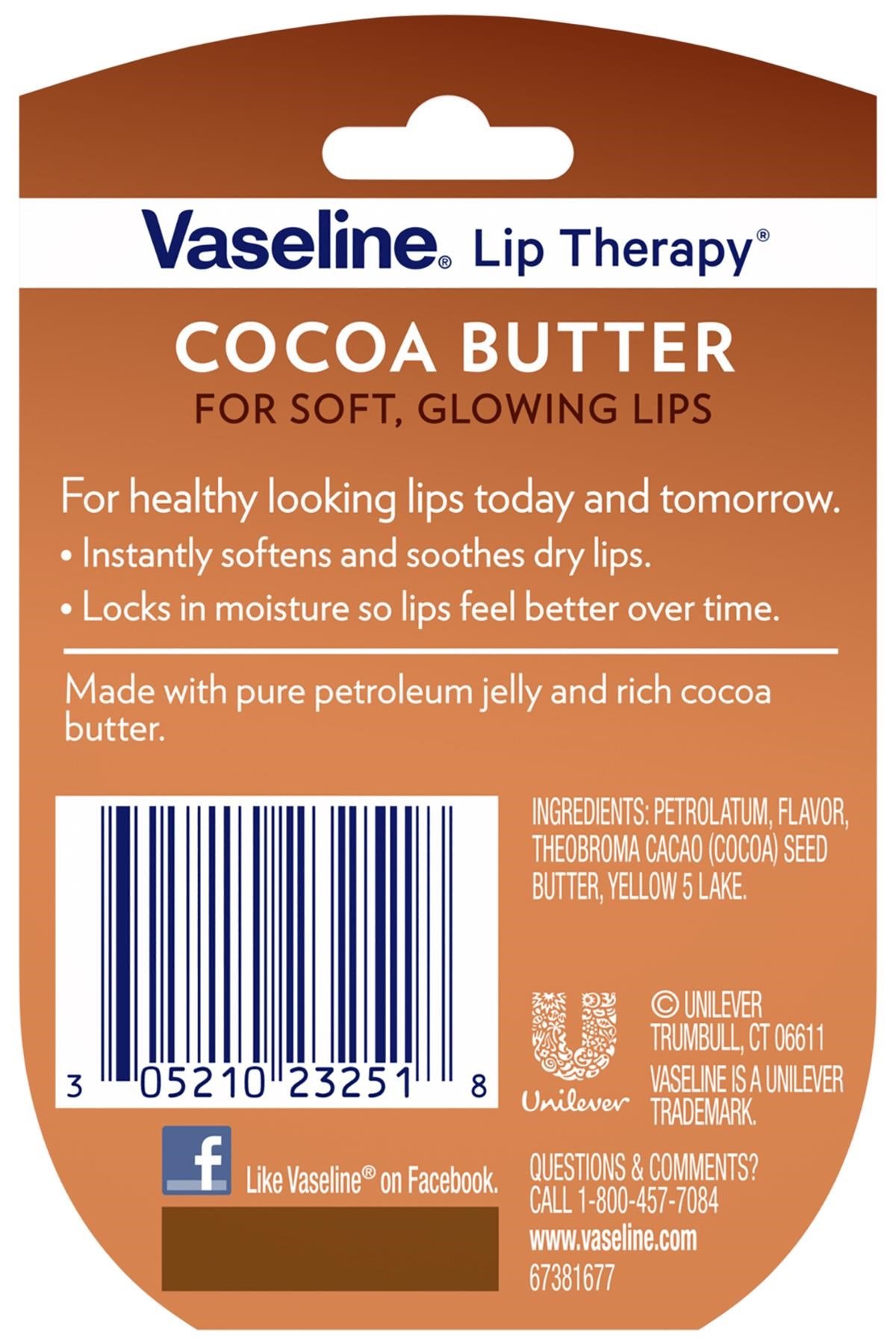Vaseline Cocoa Butter Dudak Kremi 7GR