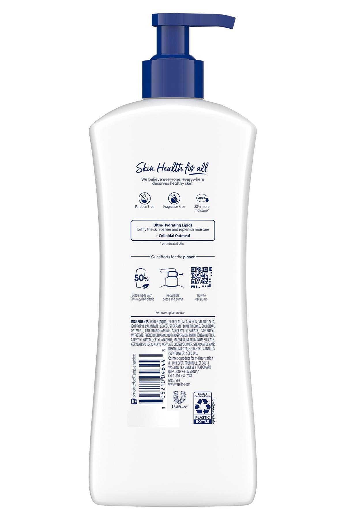 Vaseline Intensive Care Hassas Ciltler Vücut Losyonu 600ML