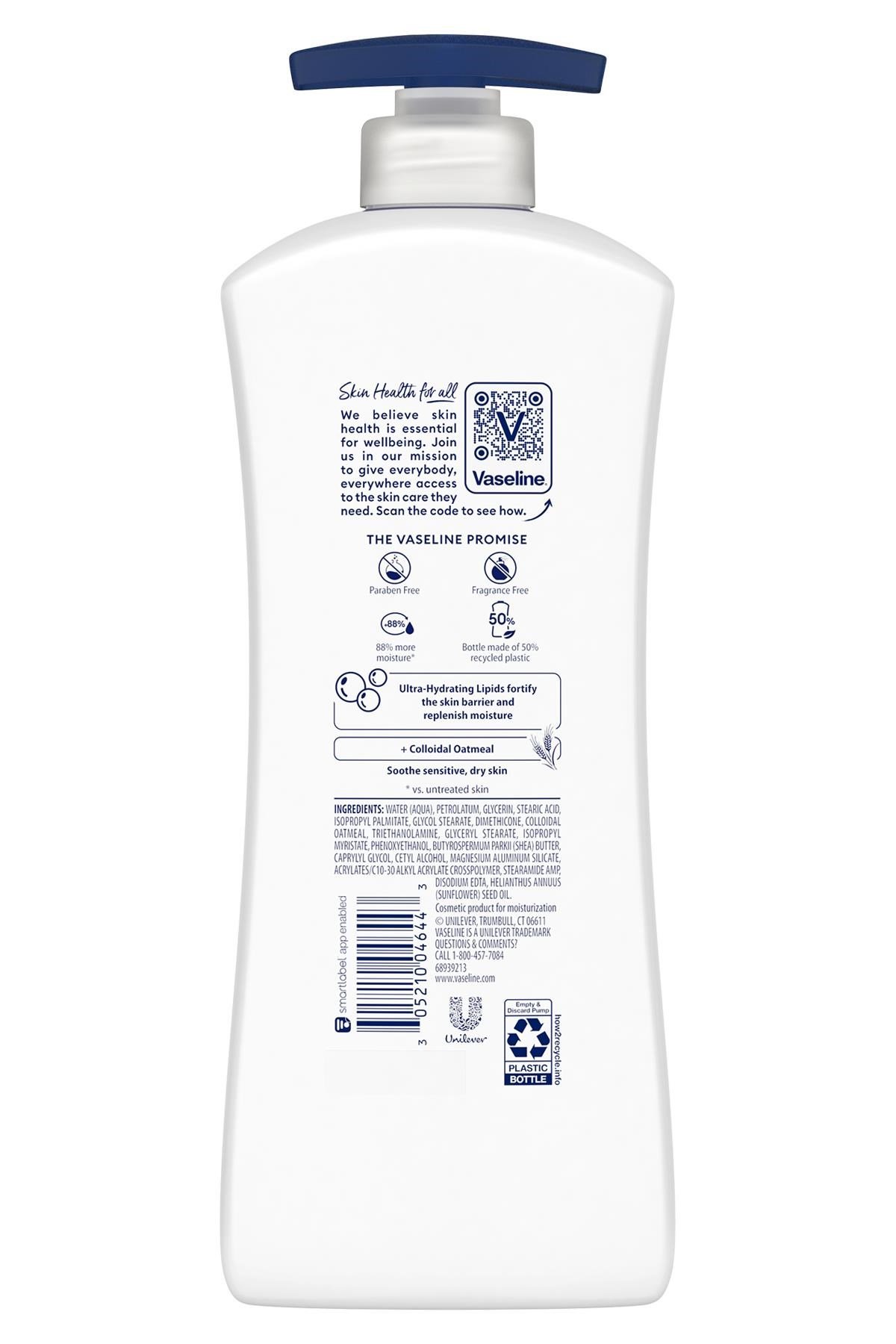 Vaseline Intensive Care Hassas Ciltler Vücut Losyonu 600ML