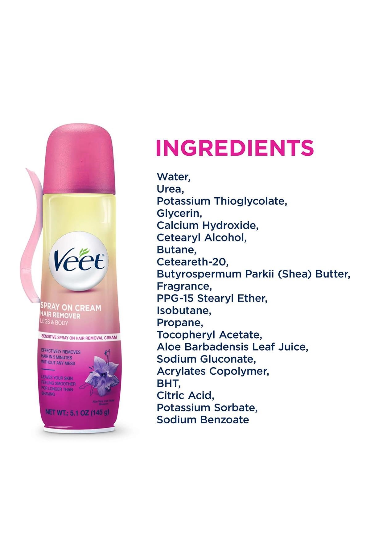 Veet Bacak ve Vücut Bölgesi Tüy Dökücü Sprey 145GR