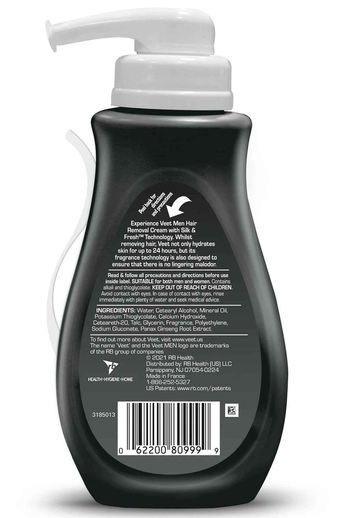 Veet Men Hassas Ciltler İçin Tüy Dökücü Krem 400ML