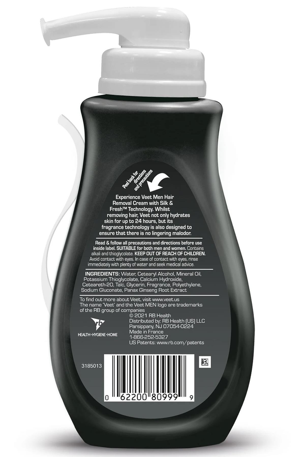 Veet Men Hassas Ciltler İçin Tüy Dökücü Krem 400ML