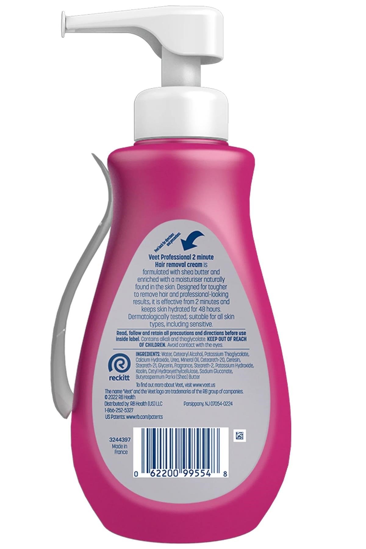 Veet Professional 2 Dakikada Tüm Vücut Tüy Dökücü Krem 400ML