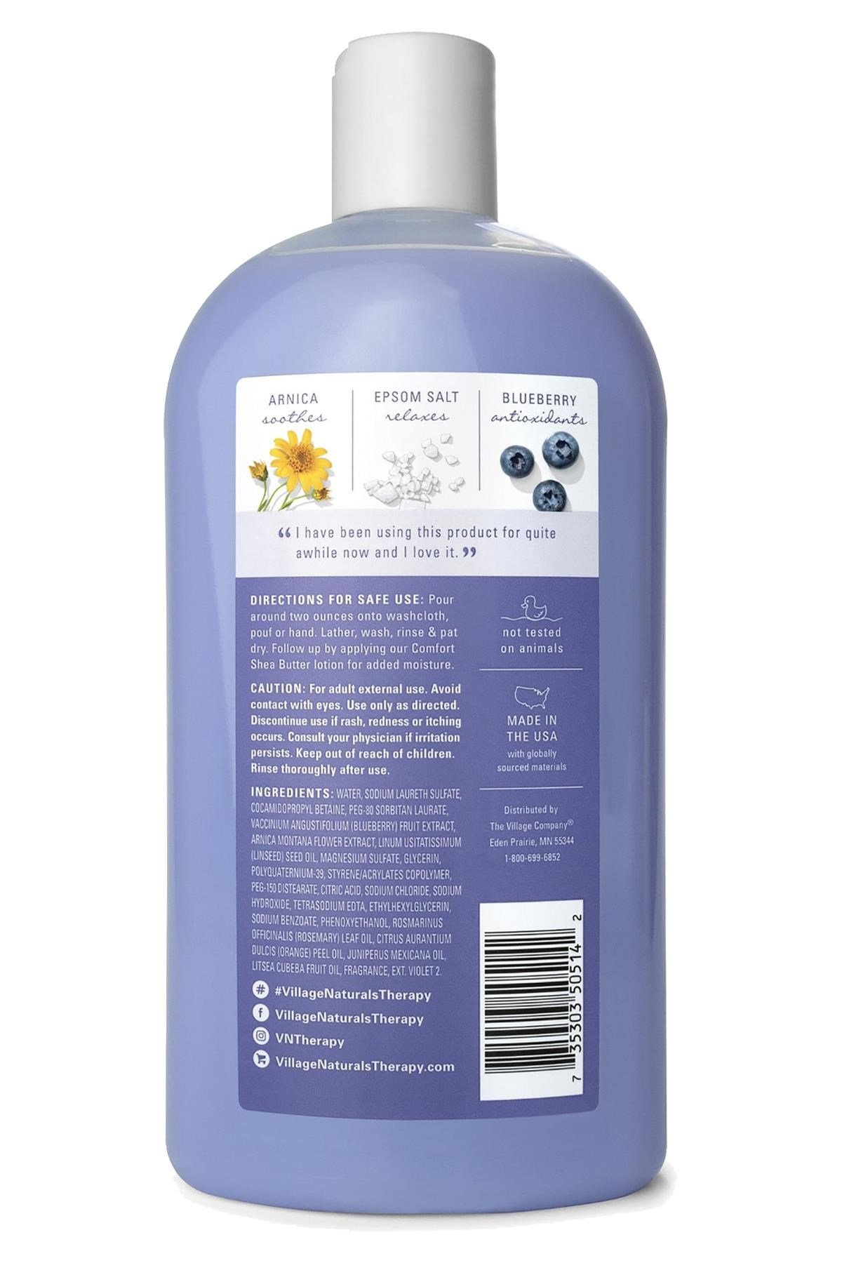 Village Naturals Therapy Comfort Duş Jeli 591ML