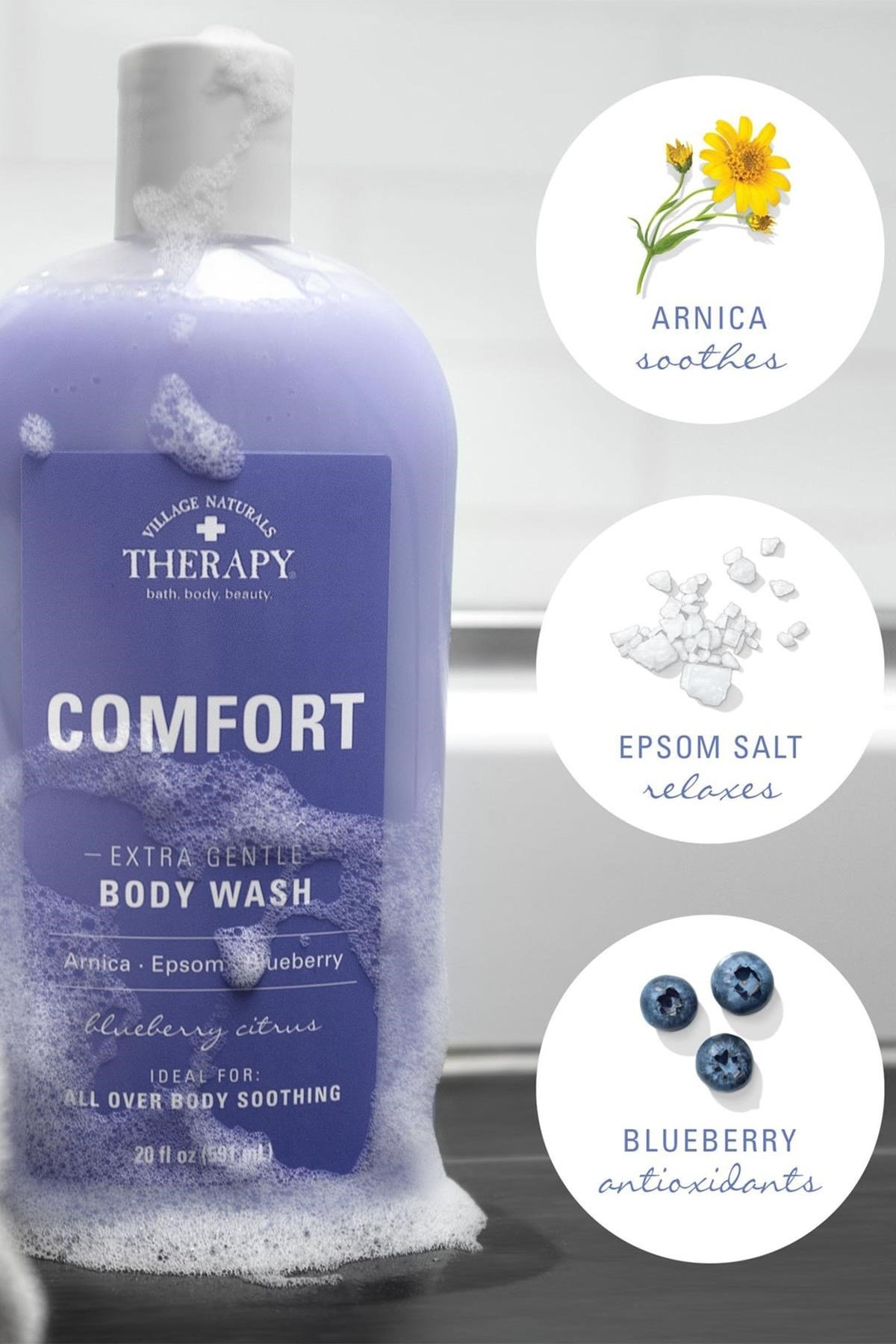 Village Naturals Therapy Comfort Duş Jeli 591ML