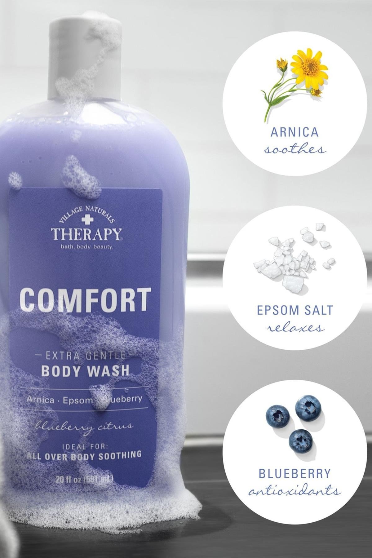 Village Naturals Therapy Comfort Duş Jeli 591ML