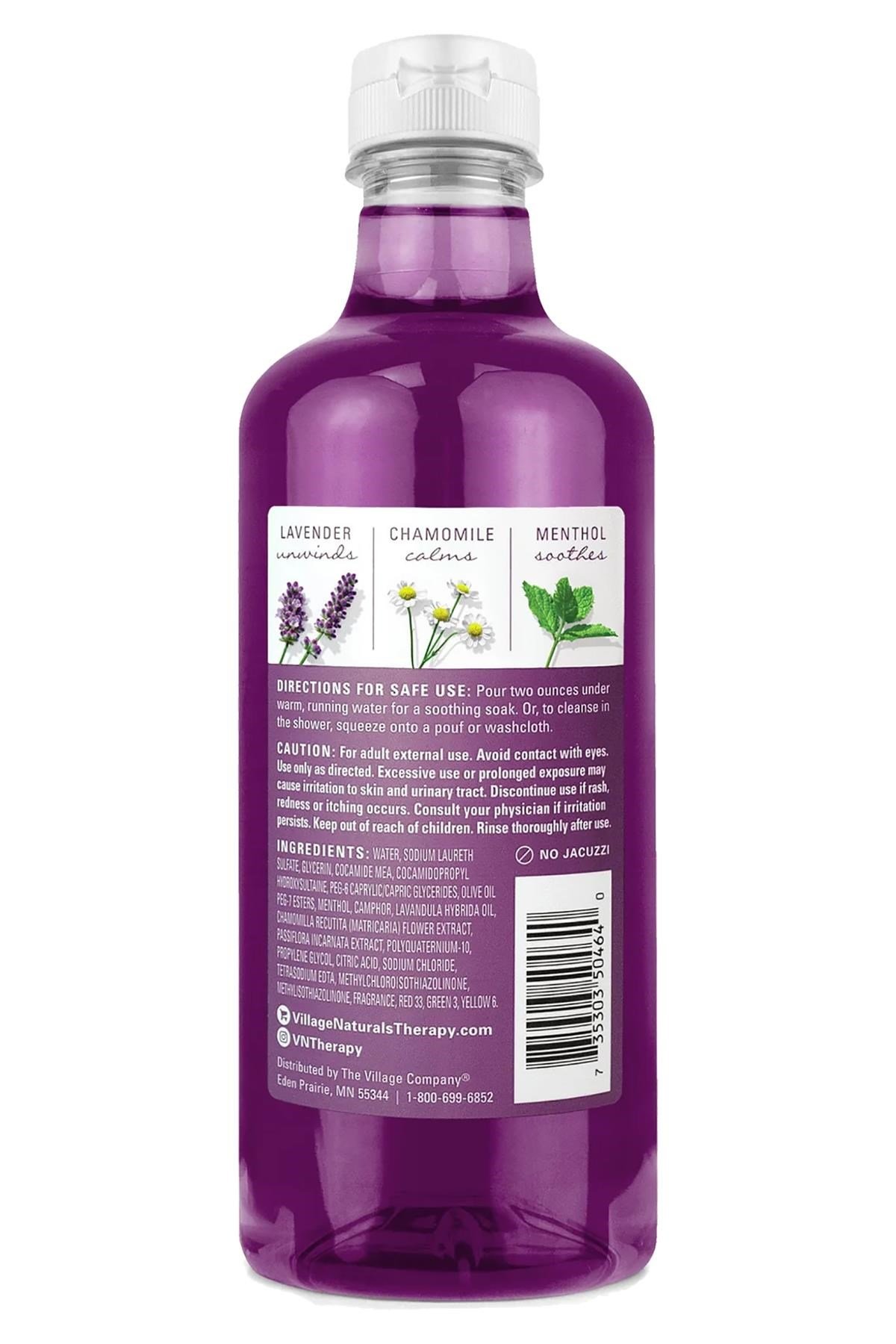Village Naturals Therapy Nigttime Banyo Yağı + Vücut Şampuanı 473ML