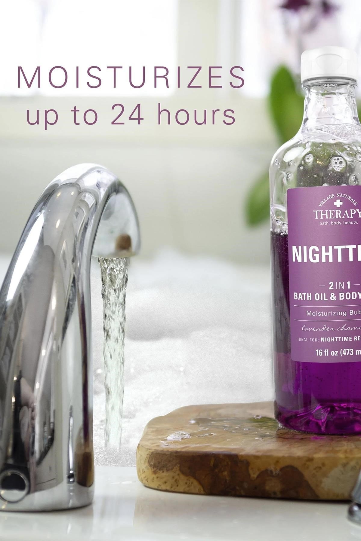 Village Naturals Therapy Nigttime Banyo Yağı + Vücut Şampuanı 473ML