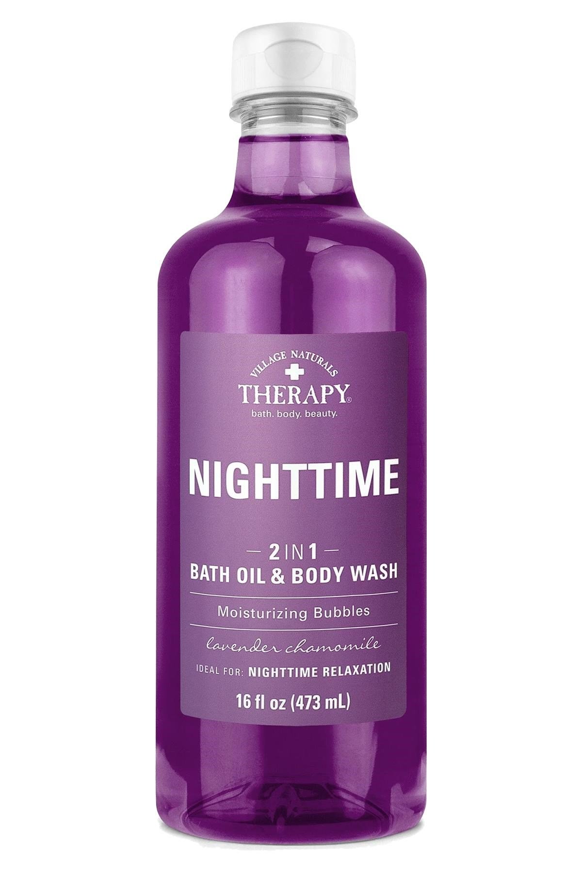Village Naturals Therapy Nigttime Banyo Yağı + Vücut Şampuanı 473ML
