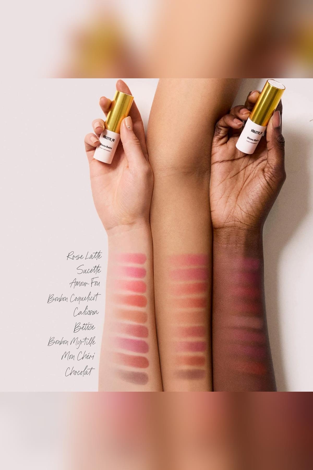Violette_FR Bisou Balm Nemlendirici Mat Ruj Chocolat 2.5GR