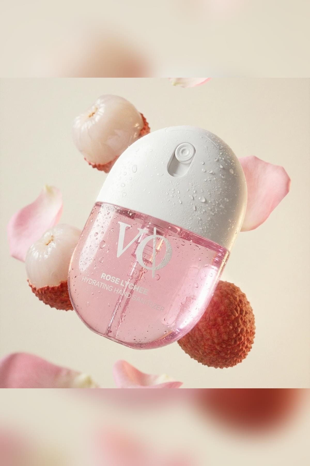 VQ Rose Lychee Nemlendirici ve Kokulu El Temizleme Spreyi 30ML