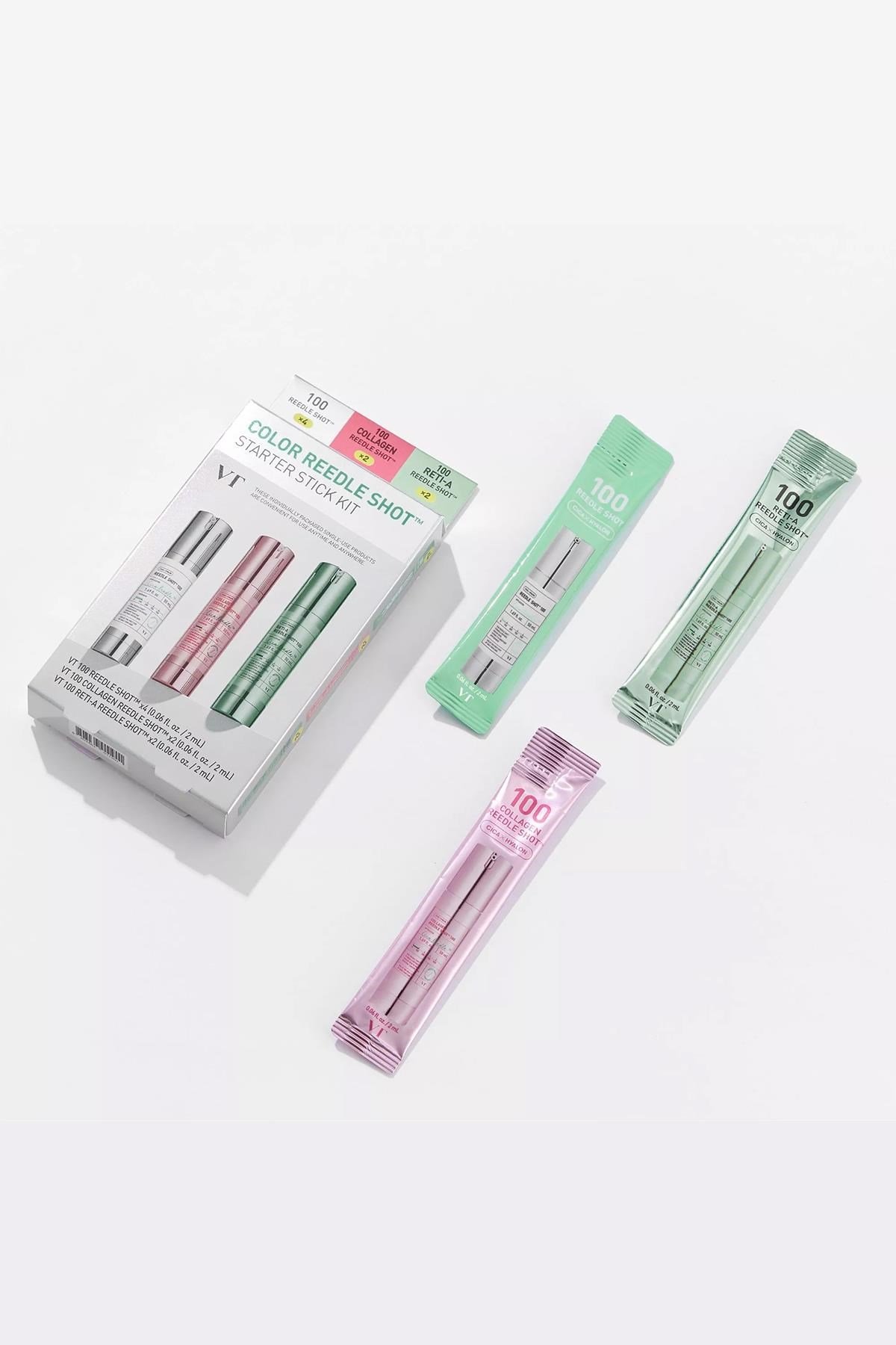 VT Cosmetics Color Reedle Shot Starter Stick Kit Cilt Bakım Seti
