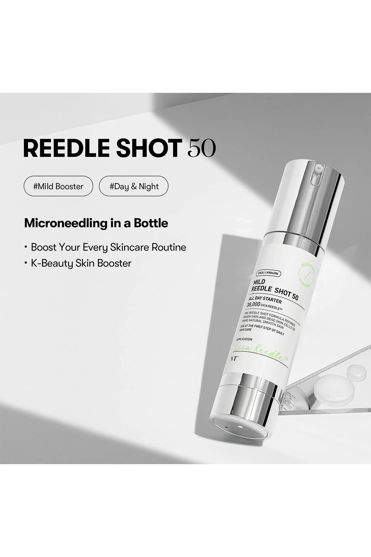 VT Cosmetics Mild Reedle Shot 50 Yüz Serumu 50ML