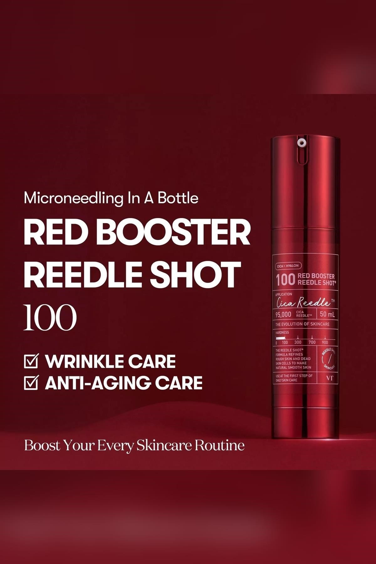 VT Cosmetics Red Booster Reedle Shot 100 Yüz Serumu 50ML