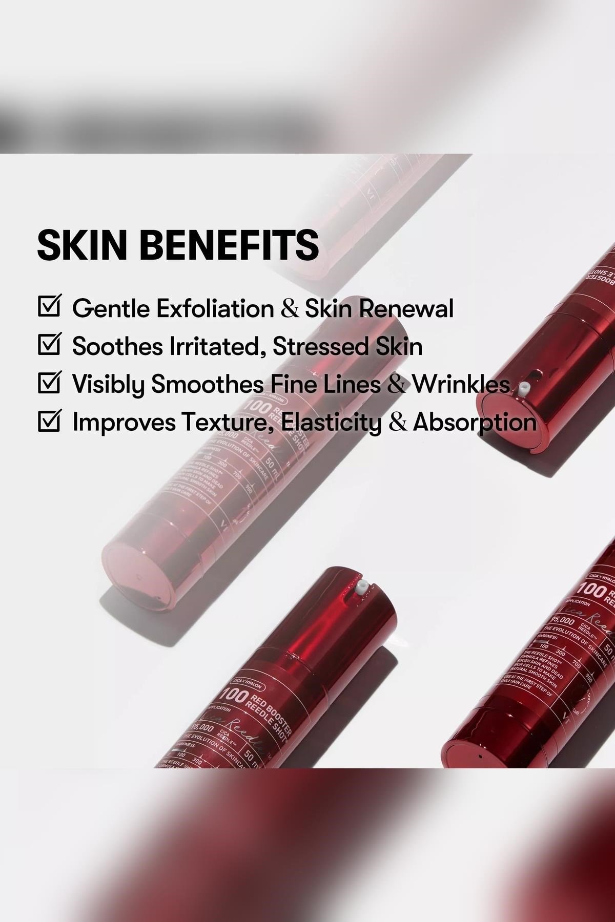 VT Cosmetics Red Booster Reedle Shot 100 Yüz Serumu 50ML