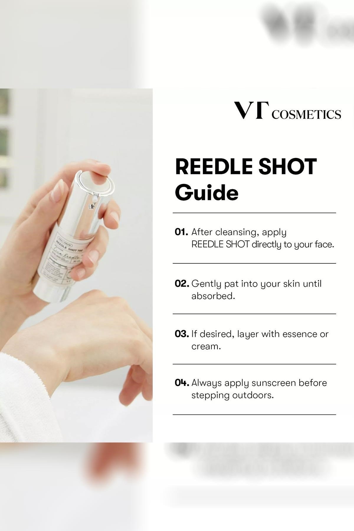 VT Cosmetics Reedle Shot 100 Yüz Serumu 30ML