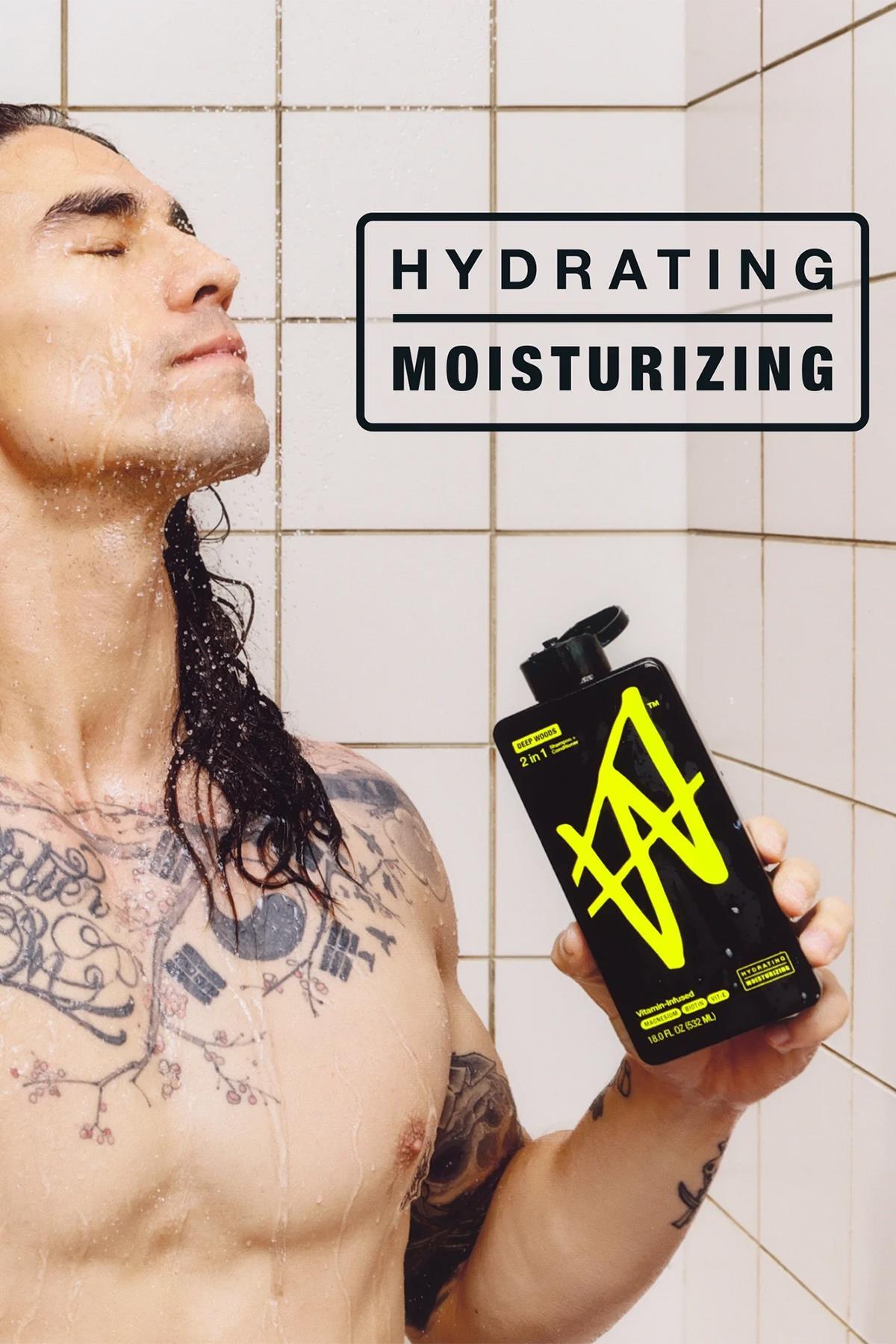 W Labs Deep Woods 2'si 1 Arada Nemlendirici Şampuan ve Saç Kremi 473ML