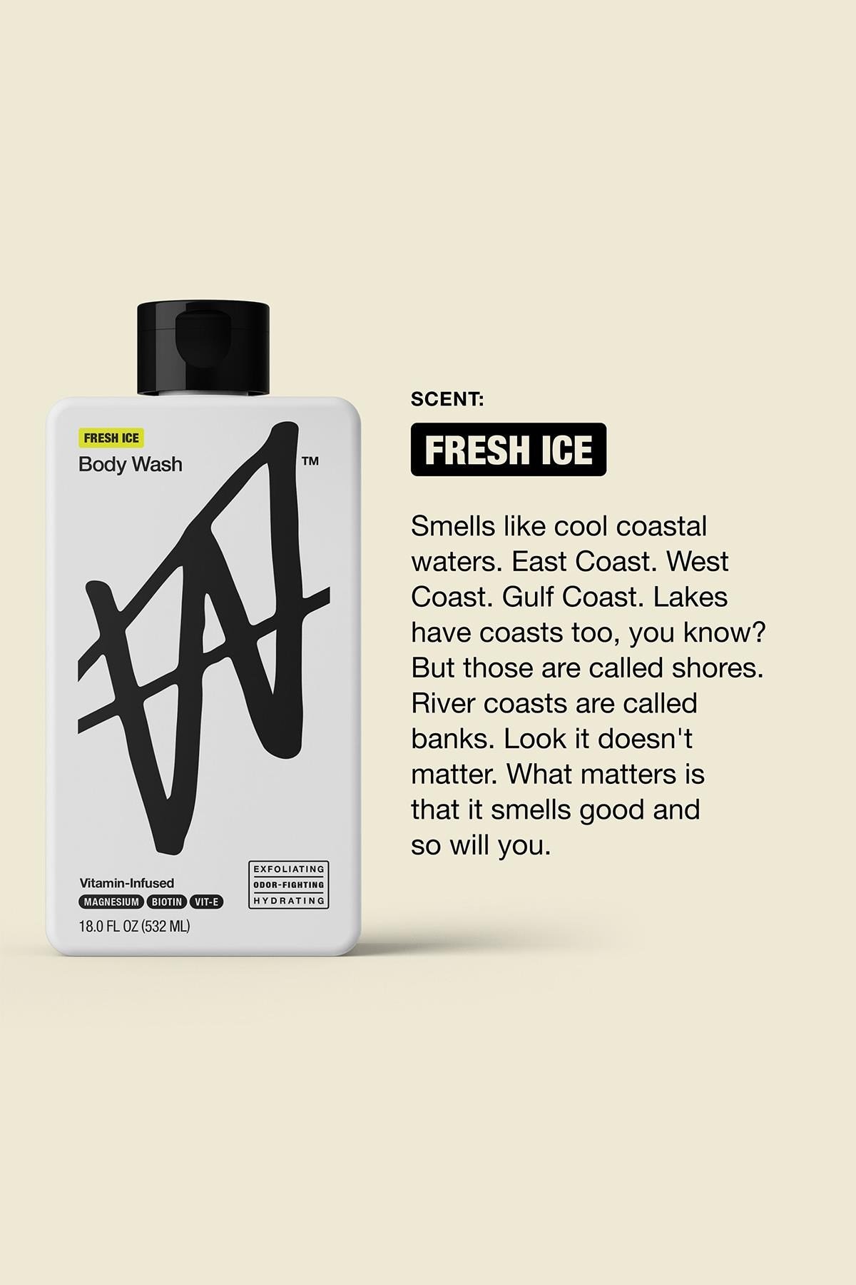 W Labs Fresh Ice Duş Jeli 532ML