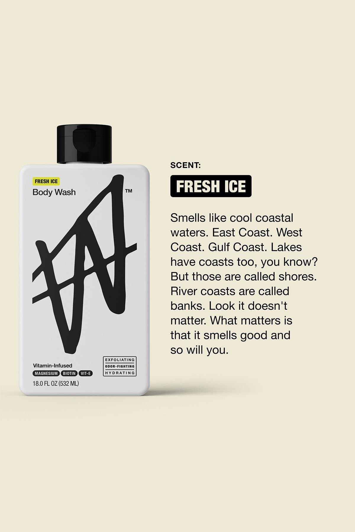 W Labs Fresh Ice Duş Jeli 532ML