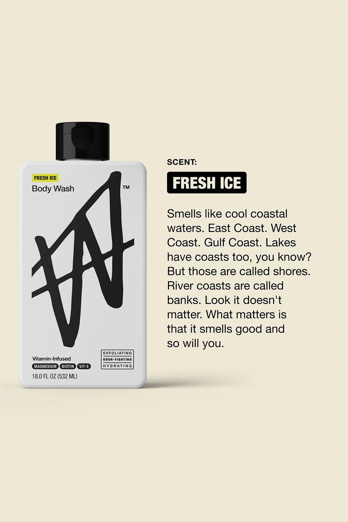 W Labs Fresh Ice Duş Jeli 532ML