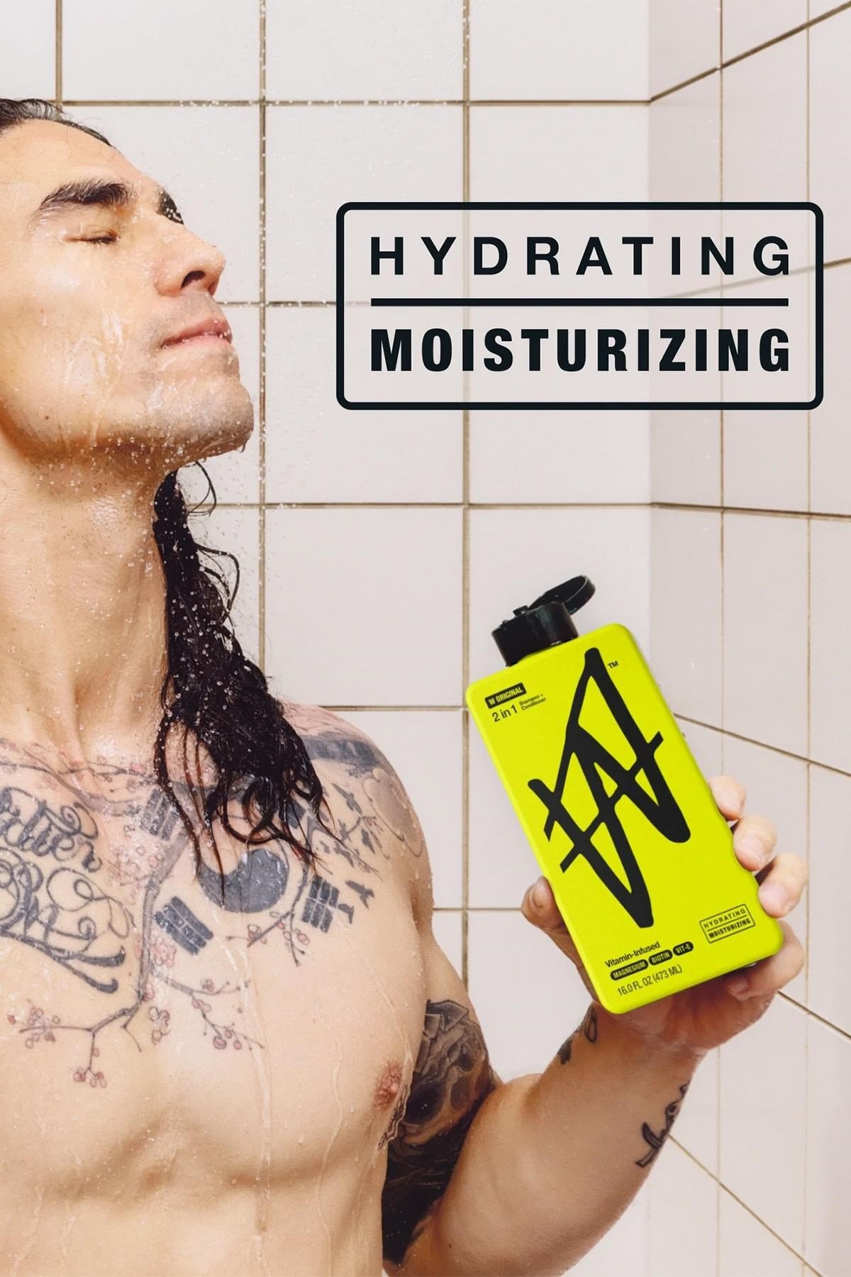 W Labs Original 2'si 1 Arada Nemlendirici Şampuan ve Saç Kremi 473ML