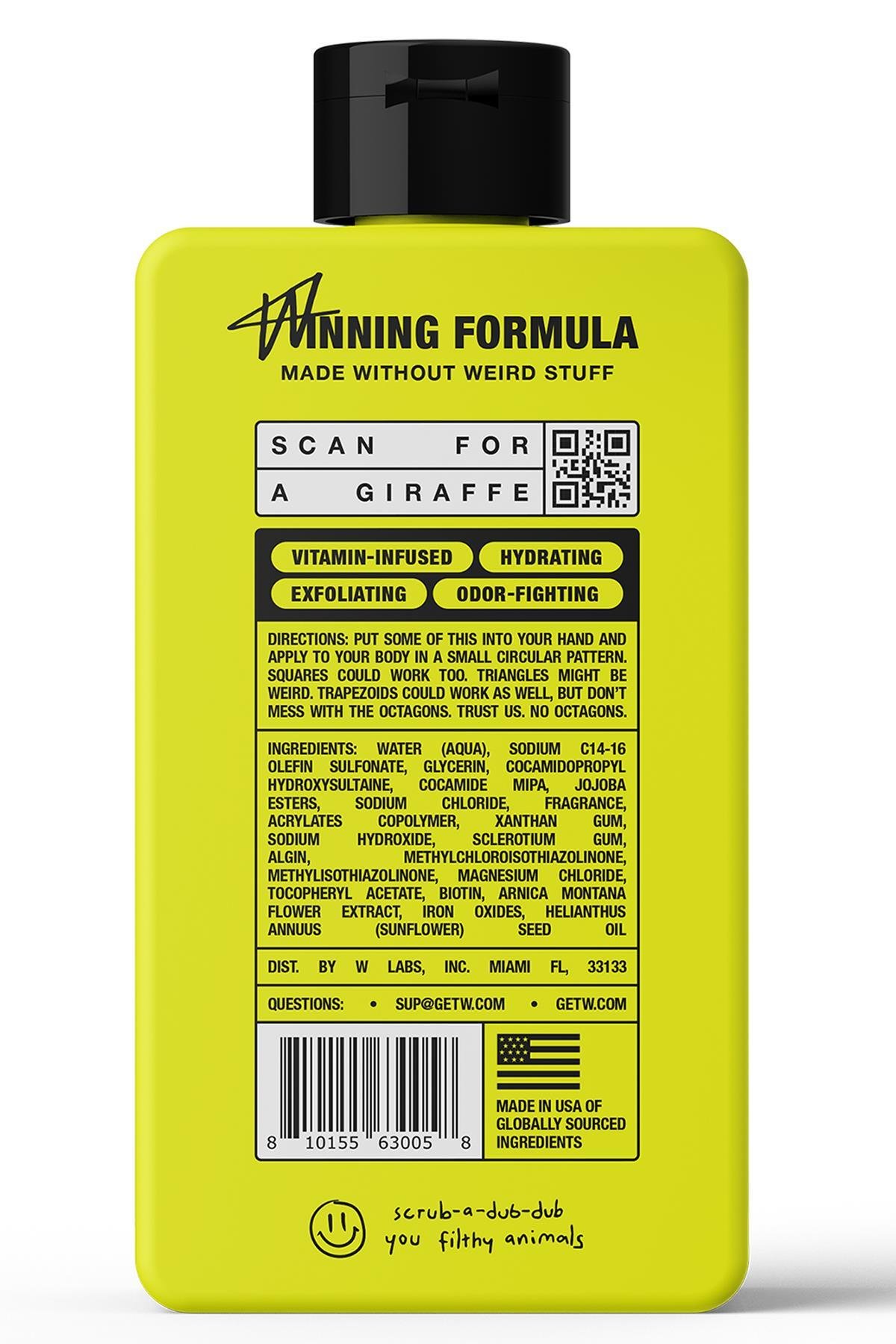 W Labs Original Duş Jeli 532ML