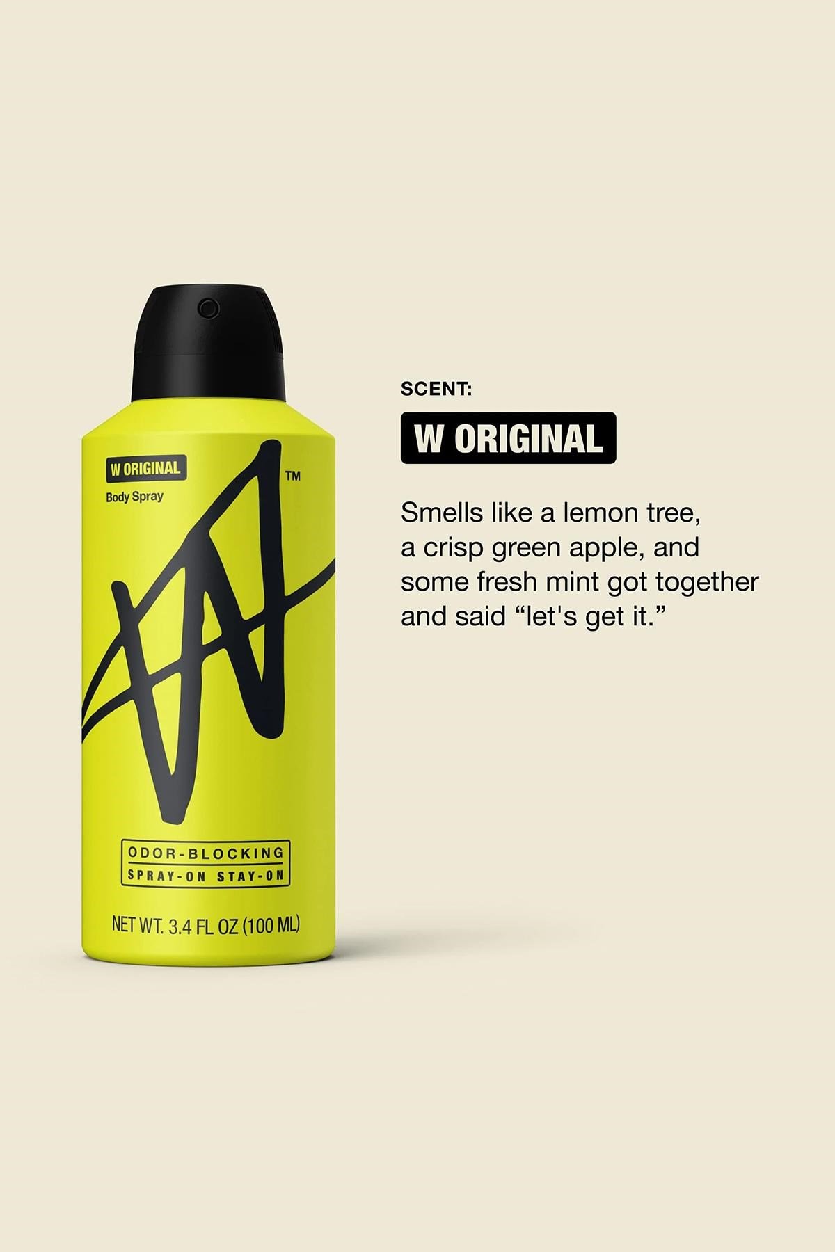 W Labs Original Sprey Deodorant 100ML