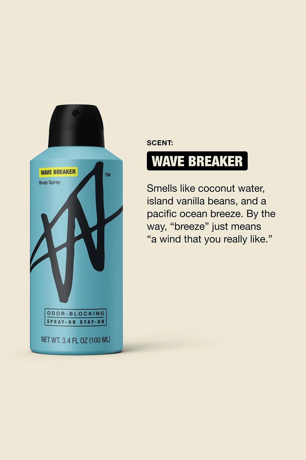 W Labs Wave Breaker Sprey Deodorant 100ML