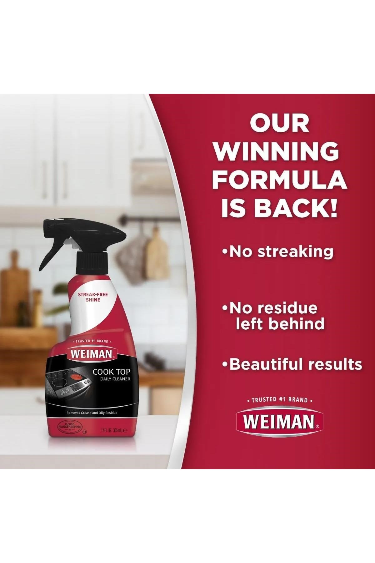 Weiman Cam Setüstü Ocak İçin Günlük Temizleyici 650ML